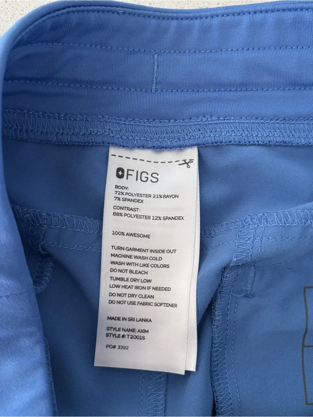 Figs Men’s Axim Straight Leg Scrub Pants